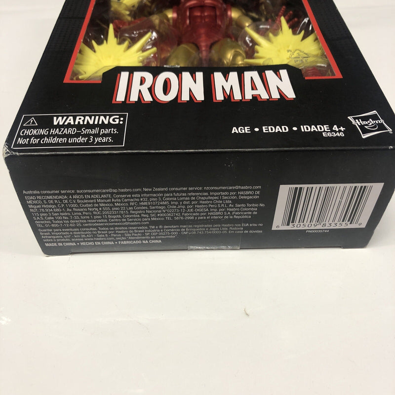 Marvel Iron Man 6 inch Action Figure • Legends Series • Hasbro