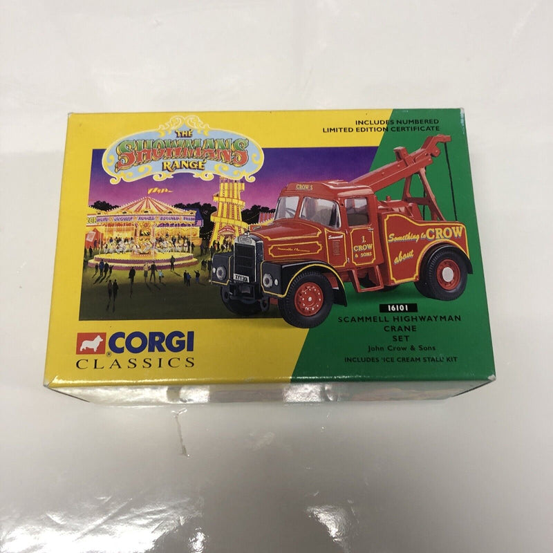 Corgi 1/50 • Scammell 16101 • Highwayman Crane Set • Showmans Range • John Crow