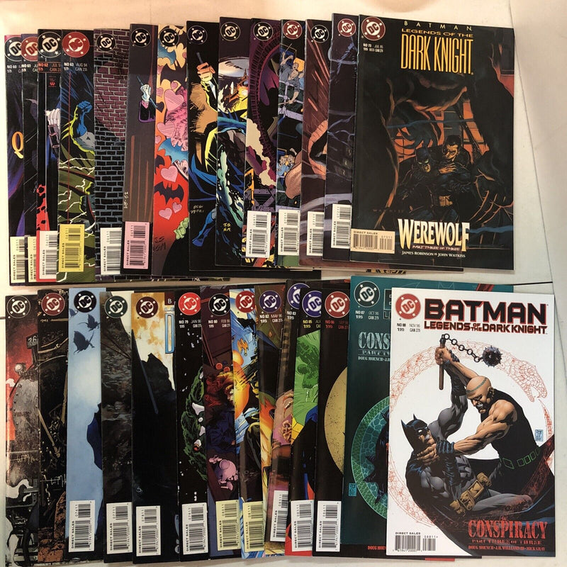 Batman Legend Of The Dark Knight (1994) # 0-118 & Annual # 1-5 (VF/NM) Complete