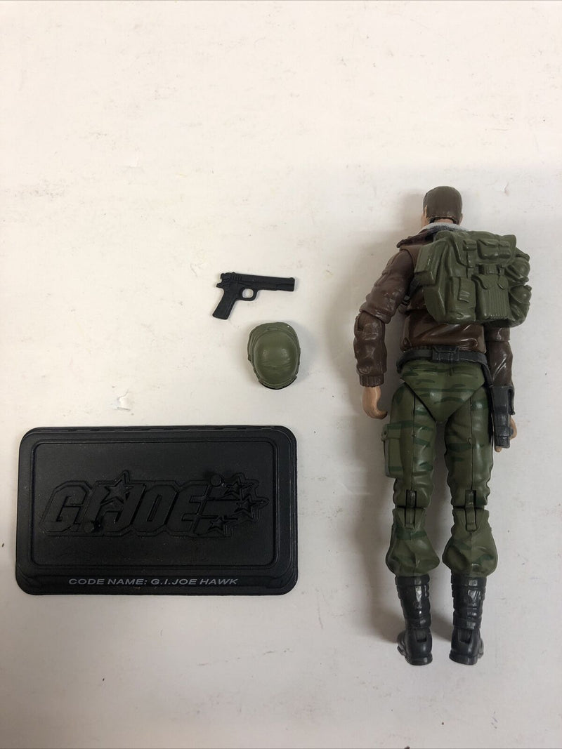 2008 G.I. JOE 25th Anniversary GENERAL HAWK v3 Action Figure Complete Mint