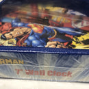 Superman 7" Wall Clock  (2004) TM & DC Comics • Warner Bros. Entertainment Inc