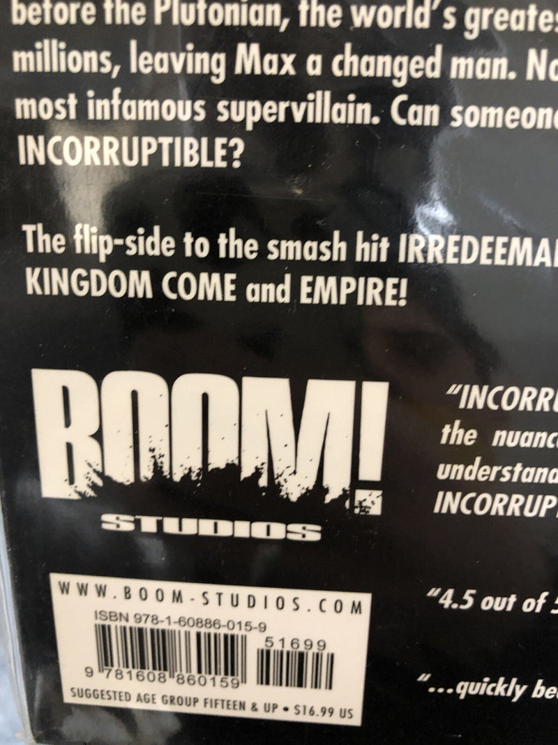 Incorruptible Vol.1 (2010) Boom  TPB SC Mark Waid