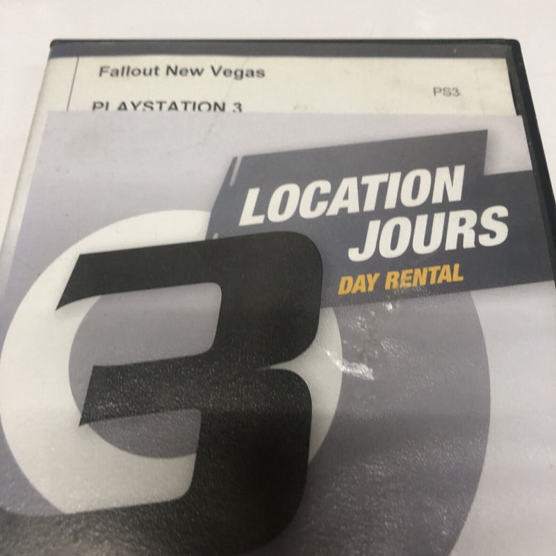 Location Jours • Day Rental (2010) • Vidéotron • Ps3 • Fallout New Vegas