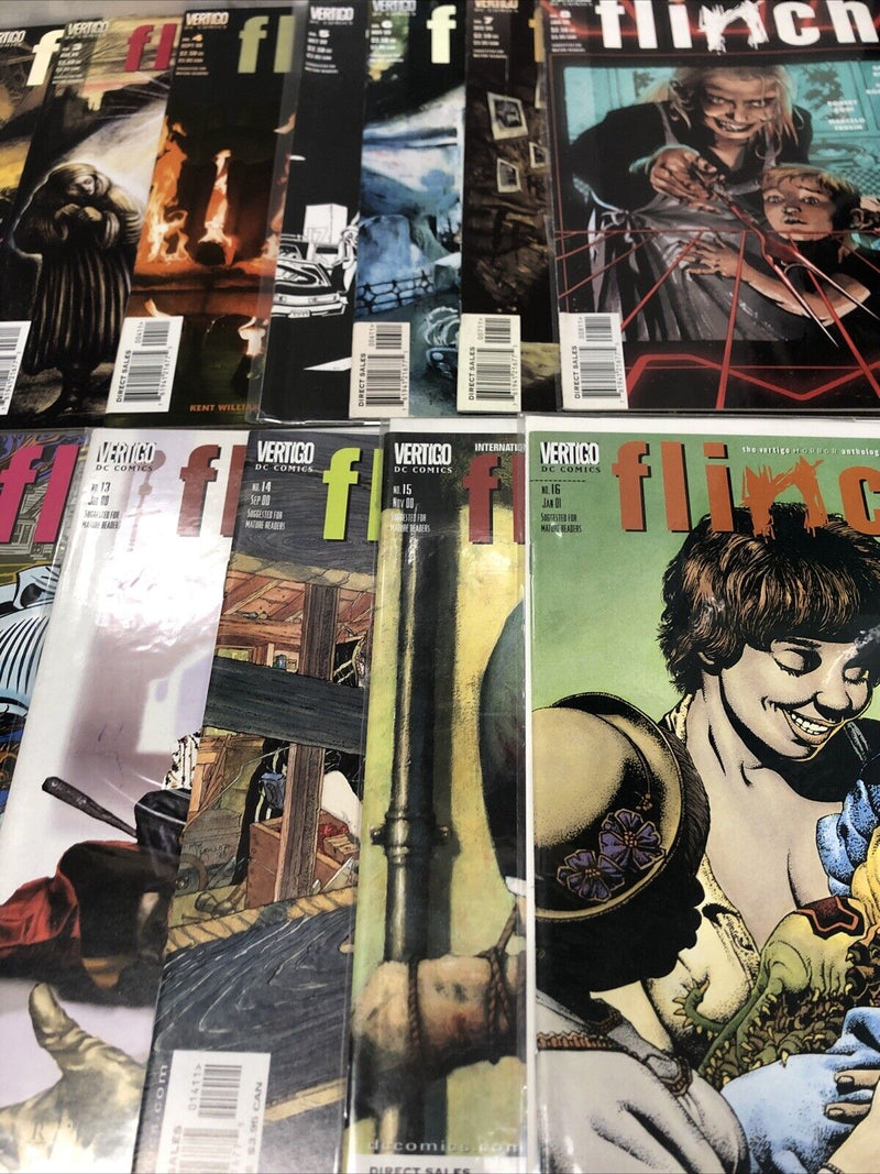 Flinch (1999) Set Issues # 1-16 • Missing Issue # 11 • DC Vertigo Comics •Horror