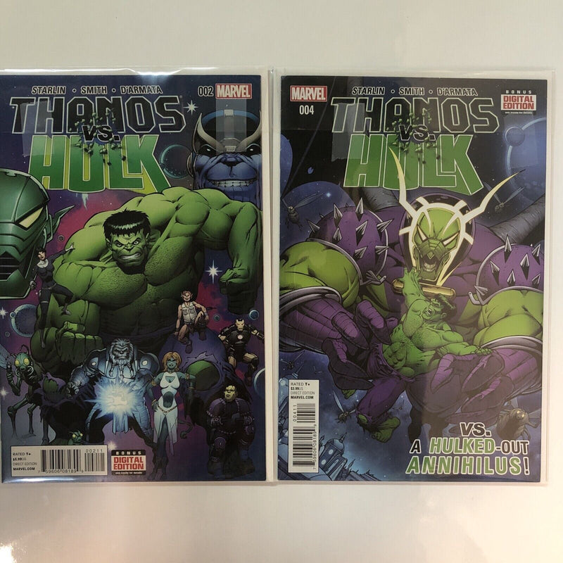 Thanos VS Hulk (2015) Complete Set