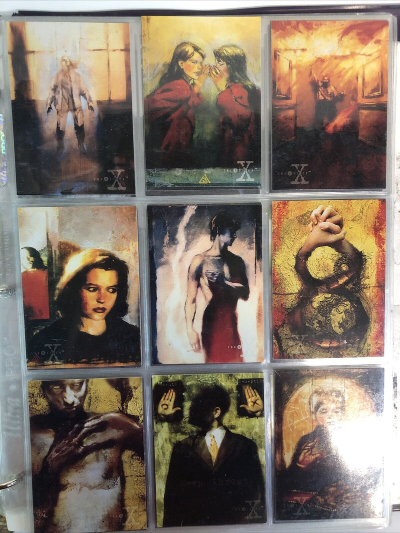 X-Files Trading (1995) Trading Cards Complete Season