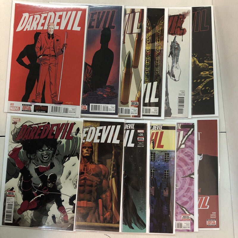 Daredevil (2016) # 1 - 28 & Annual # 1 Missing # 21 (VF/NM) Add Variant # 16&18