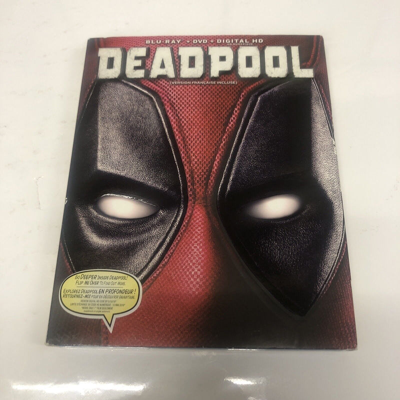 Deadpool (Blu-ray Dis Canadian) • Version Fraçais Incluse • Marvel