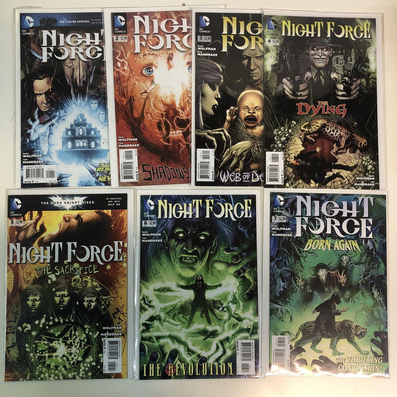 Night Force (2012) Complete Set