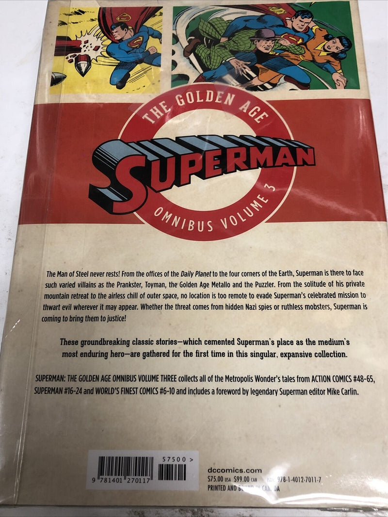 Superman The Golden Age Omnibus Vol.3  (2016) DC Comics HC