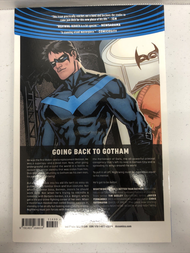 Nightwing Vol # 1 Better Than Batman (2017) TPB Collect # 1-4 7-8 Tim Seeley
