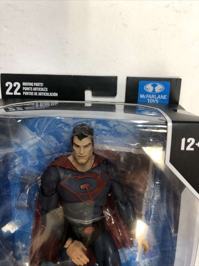 McFarlane DC Multiverse Red Son Superman 7" inch Action Figure