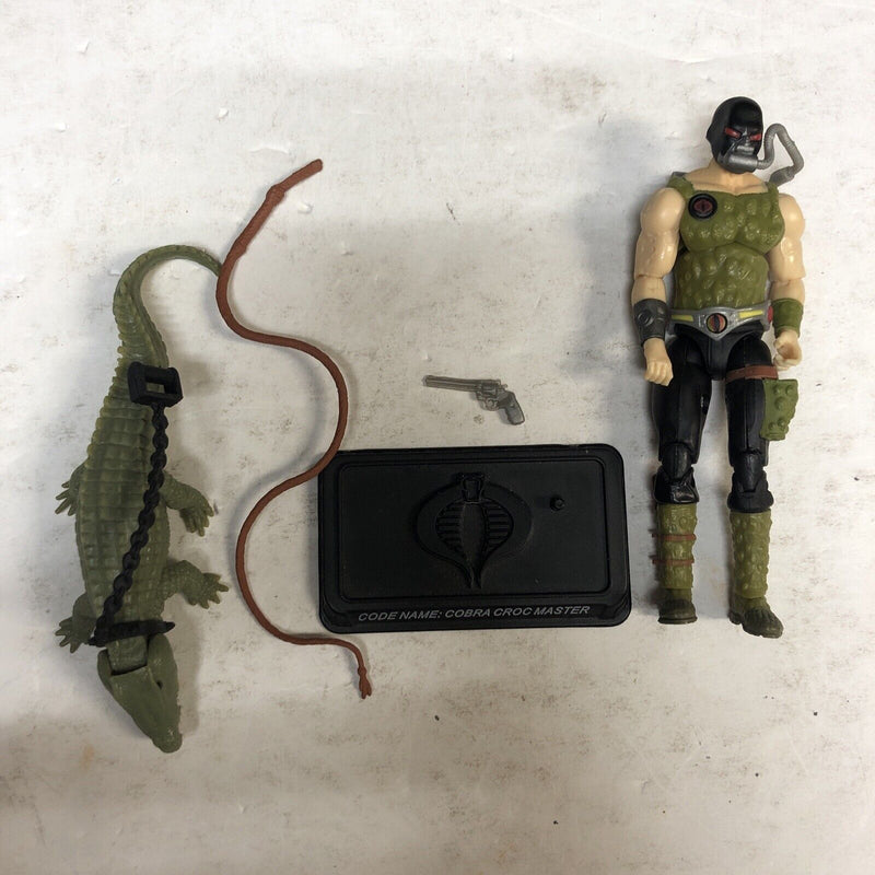 2008 Hasbro G.I. Joe 25th Anniversary CROC MASTER v3 Action Figure Complete Mint