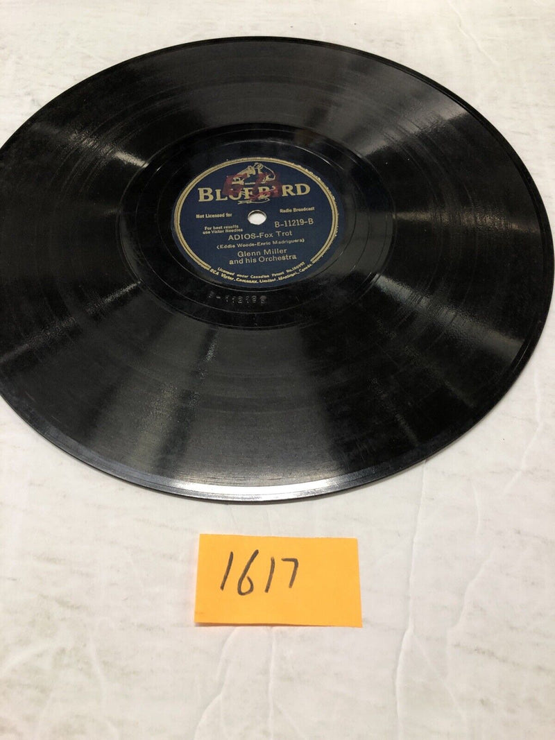 Glen Miller Orchestra Under Canadian Blue Skies  Single ( Rare)