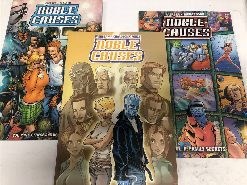 Noble Causes Vol.1-3 (2003) Image TPB SC Faerber