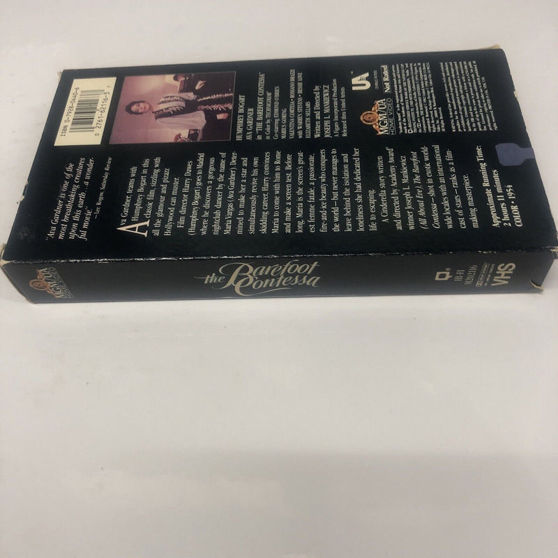 The Barefoot Contessa (1990) VHS • Humphrey Bogart • Ava Gardner• MGM Home Video