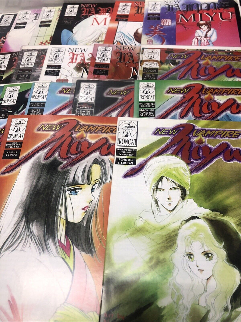 New Vampire Miyu Vol #1-4 Missing Issueu #5 From Vol #1 & Issue #4-5 Of Vol #4
