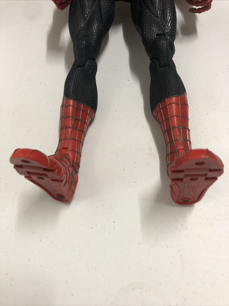 Spider-Man (2002) Marvel Legends • Super Poseable Spider Sense • Red & Black