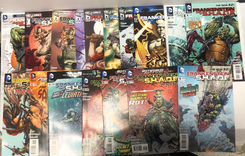 Frankenstein Agent Of Shade (2012) Set Issues