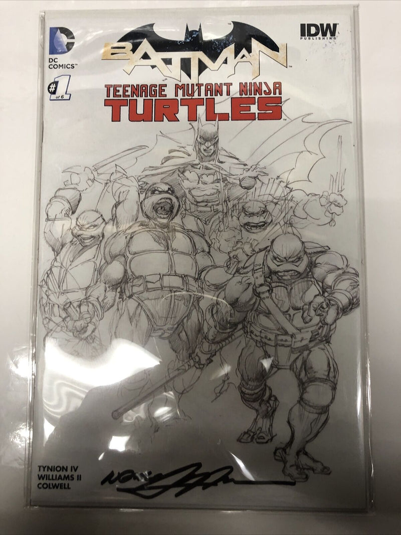 Batman Teenage Mutant Ninja Turtles Adventures • Signed Neal Adams • VF / NM