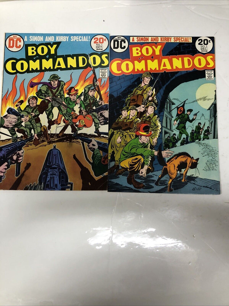 Boy Commandos (1973) Set