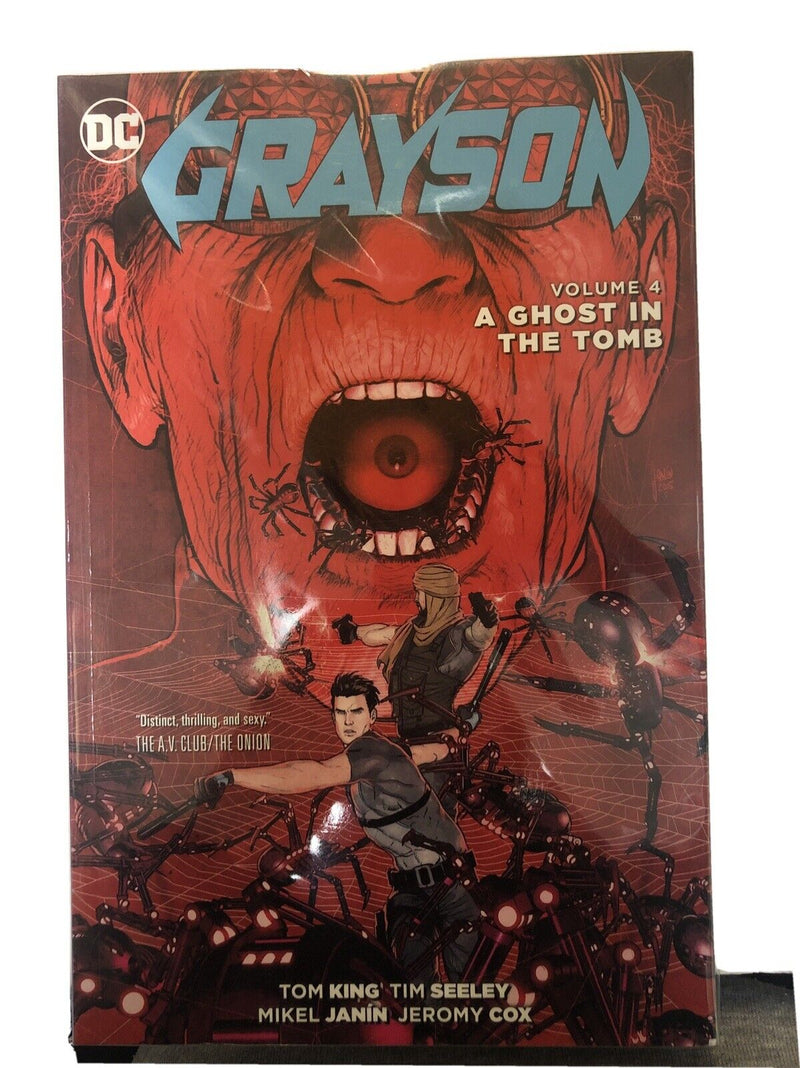 Grayson Vol.4: A Ghost In The Tomb (2016) Dc Comics TPB Softcover Tim Seeley