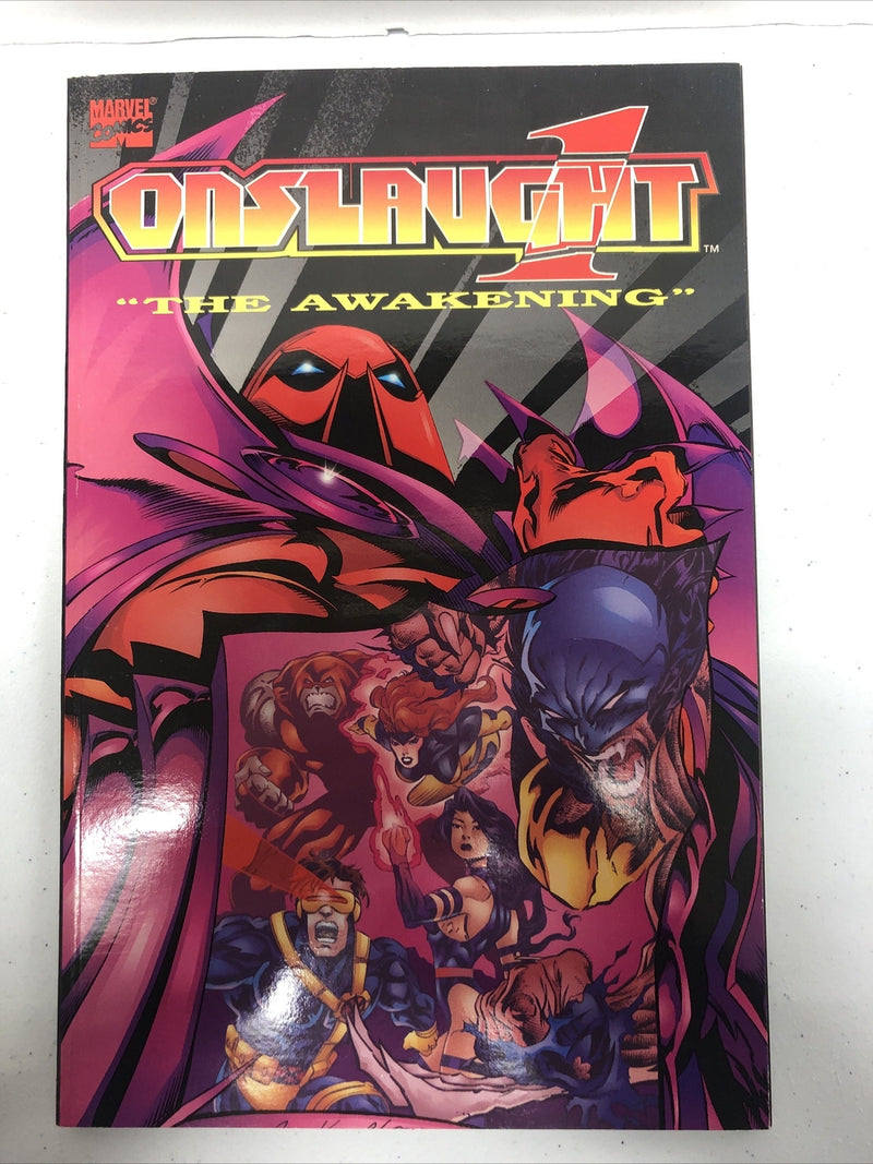 Onslaught The Awakening 1 (1996) TPB Starring The X-Men Marvel Comics