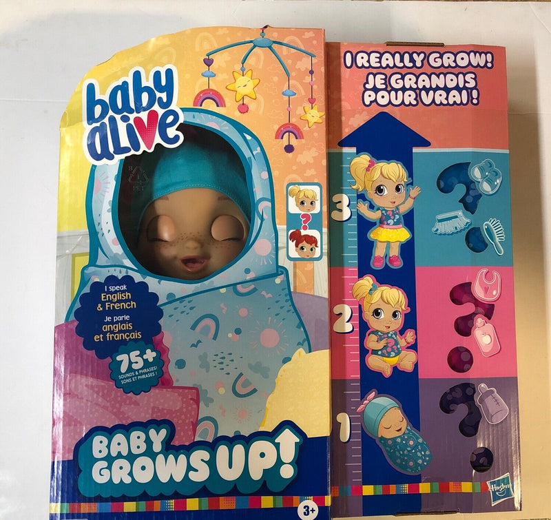 Baby Alive (2020) Hasbro • 3+ Years • Baby Growsup • Toys • Girls •Made In China