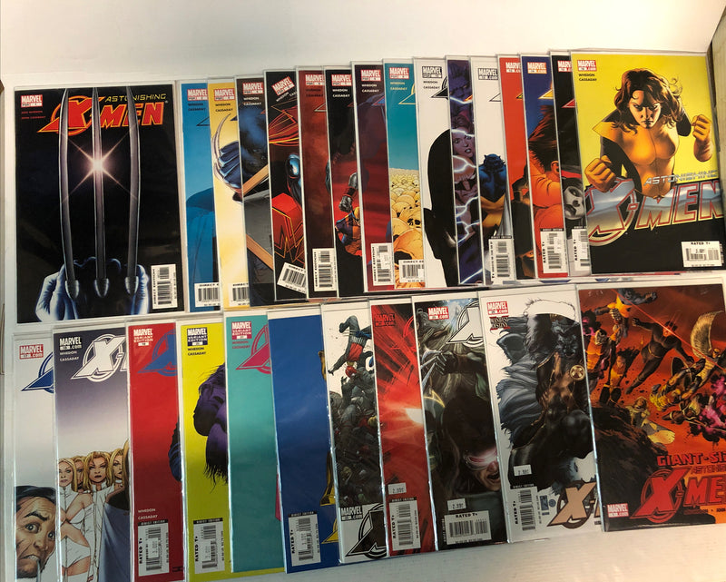 Astonishing X-Men (2004) #1 - # 26 + Giant-Size #1 Set (VF/NM) | Whedon•Cassaday