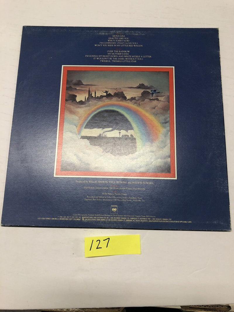 Willie Nelson Somewhere Over The Rainbow  Vinyl LP Album