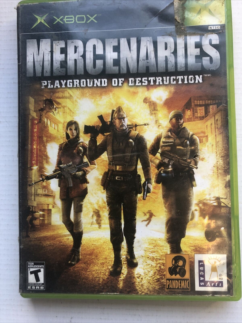 Mercenaries: Playground of Destruction (Microsoft Xbox, 2005)