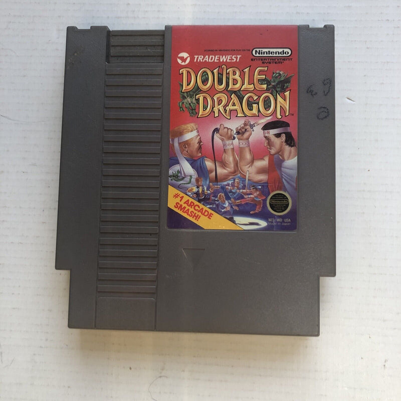 Double Dragon Nintendo NES Game Cart Authentic