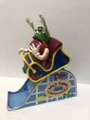 M&Ms Red Green Roller coaster Candy Dispenser