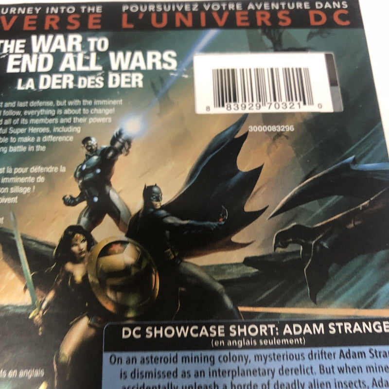 New- Justice League Dark : Apokolips War (2021) Blu-ray/DVD/Digital • Canadian