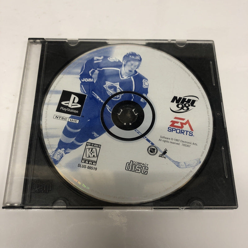 NHL 98 (1997 ) Sony Computer Entertainment • Play Station 1 • Compact Disc