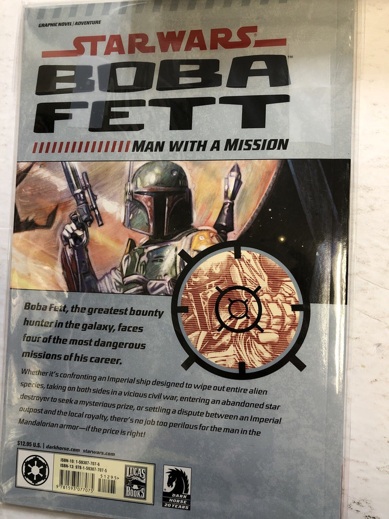 Star Wars Boba Fett Man With A Mission (2007) Dark Horse TPB SC Thomas Andrew