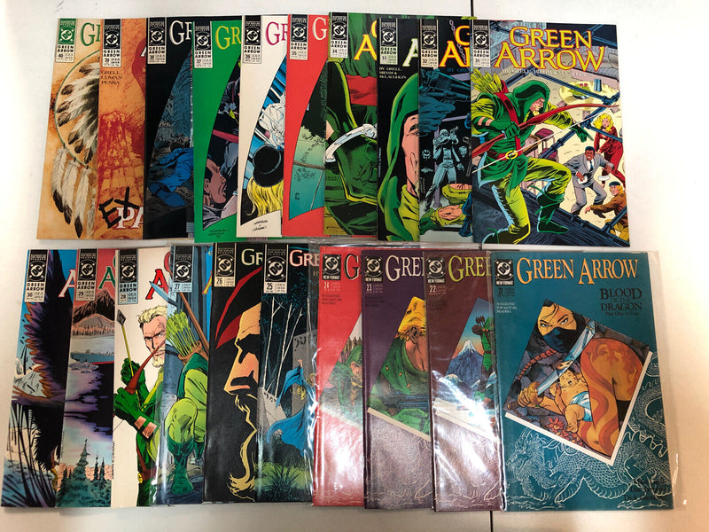 Green Arrow (1988) #1-62, Annual #1 2 3 (VF/NM) Complete Sequential Run Set DC