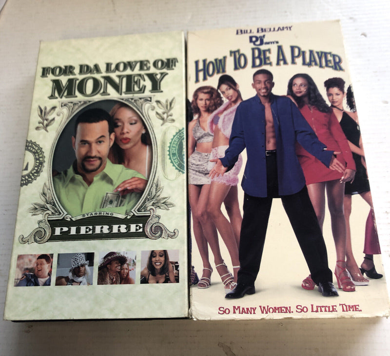 For da love of money,How to be a player Bundle VHS