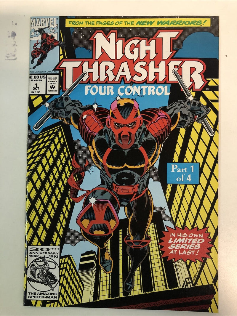 Night Thrasher (1993) Set # 1-21 & Four Control #1-4 (VF/NM) Missing # 11-12-18