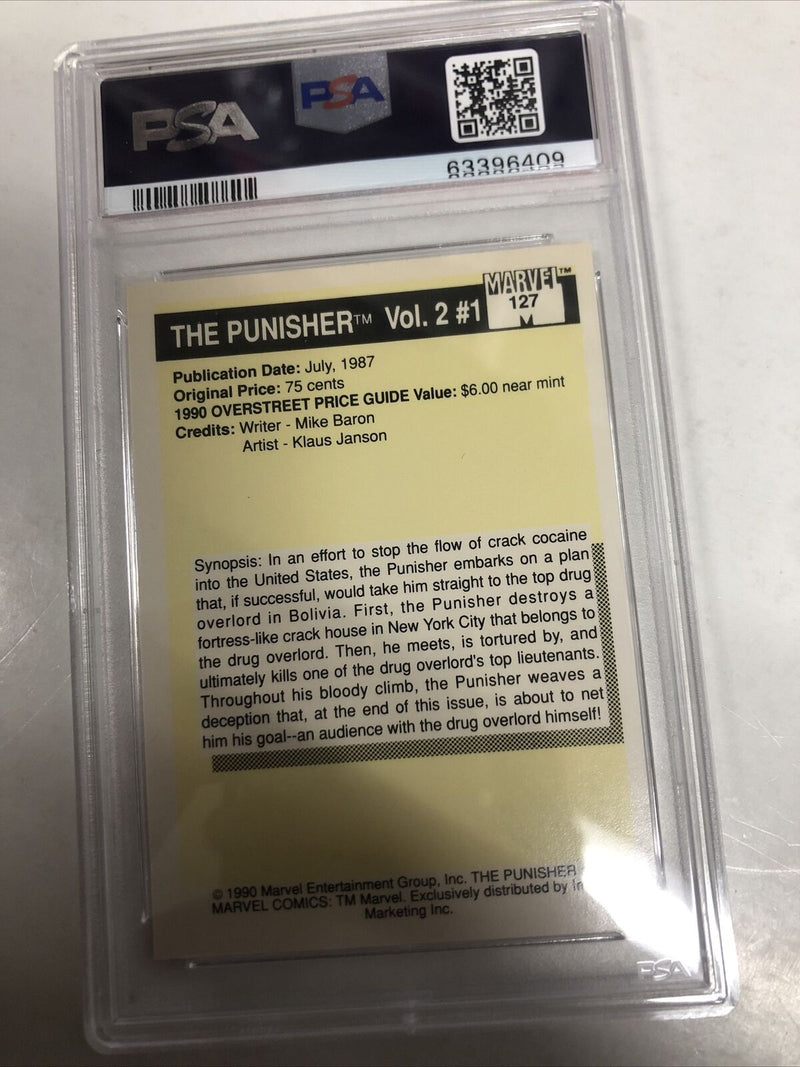 1990 Marvel Universe The Punisher Vol.2 #1  #127 PSA 9!