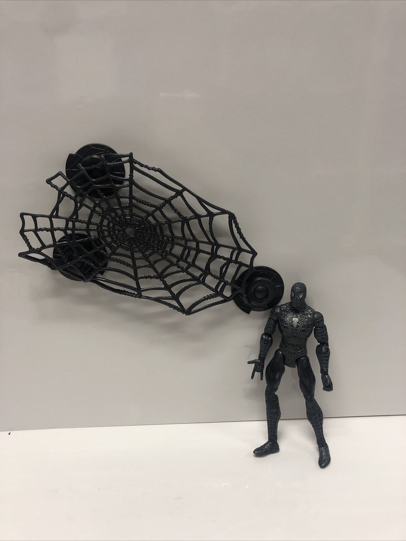 Spider Man 3• Toybiz • Marvel Action • Spider Sense • 5.5" • Movie • Blacksuite