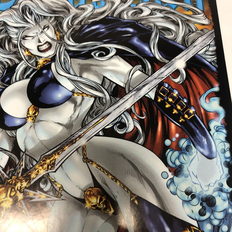 Lady Death : Dark Millenium (2000) (NM) Preview Book • Brian Pulido • Reis