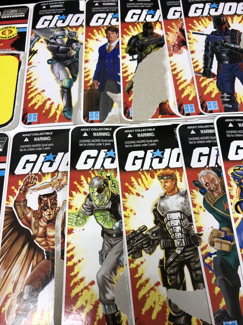 GI Joe (2012) Dossier • Cards • Made In China • 2 Sets • Cobra Enemy