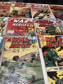 War Heroes (1967) Set Of 19 Issues • Charlton Comics • Silver Age • Captain •