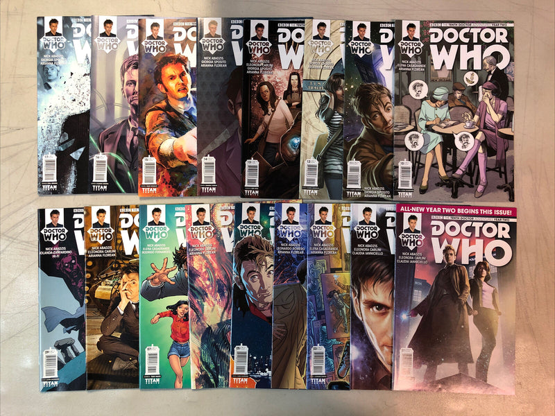 Dr. Who Tenth Doctor (2014) #1-15 + Year Two #1-17 (VF+/NM) Complete Sets Titan