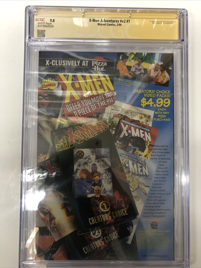 X-Men Adventures (1994) # v2# 1 (CGC 9.8 SS) Signed Ralph Macchio * Census = 1