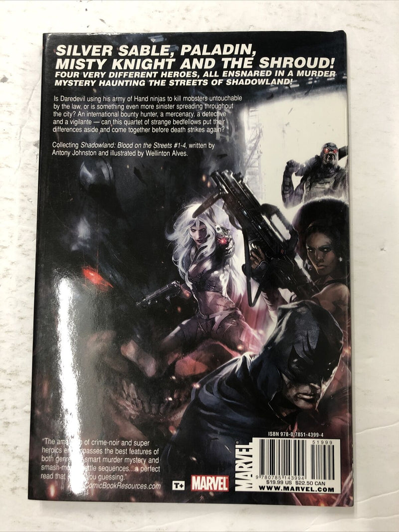 ShadowLand Blood On The Streets By Antony Johnston (2011) HC Marvel Comics