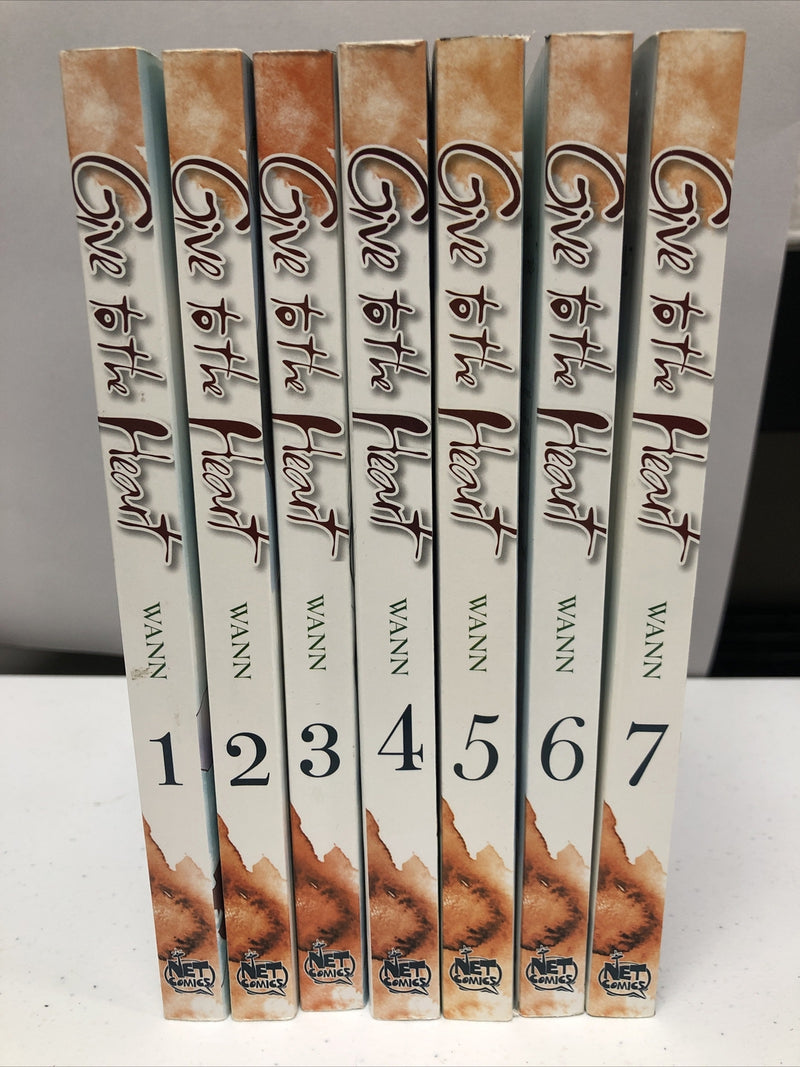 Give To The Heart Set Vol # 1 To 7 Missing # 8 (2013-2016) TPB Net Comics Wann