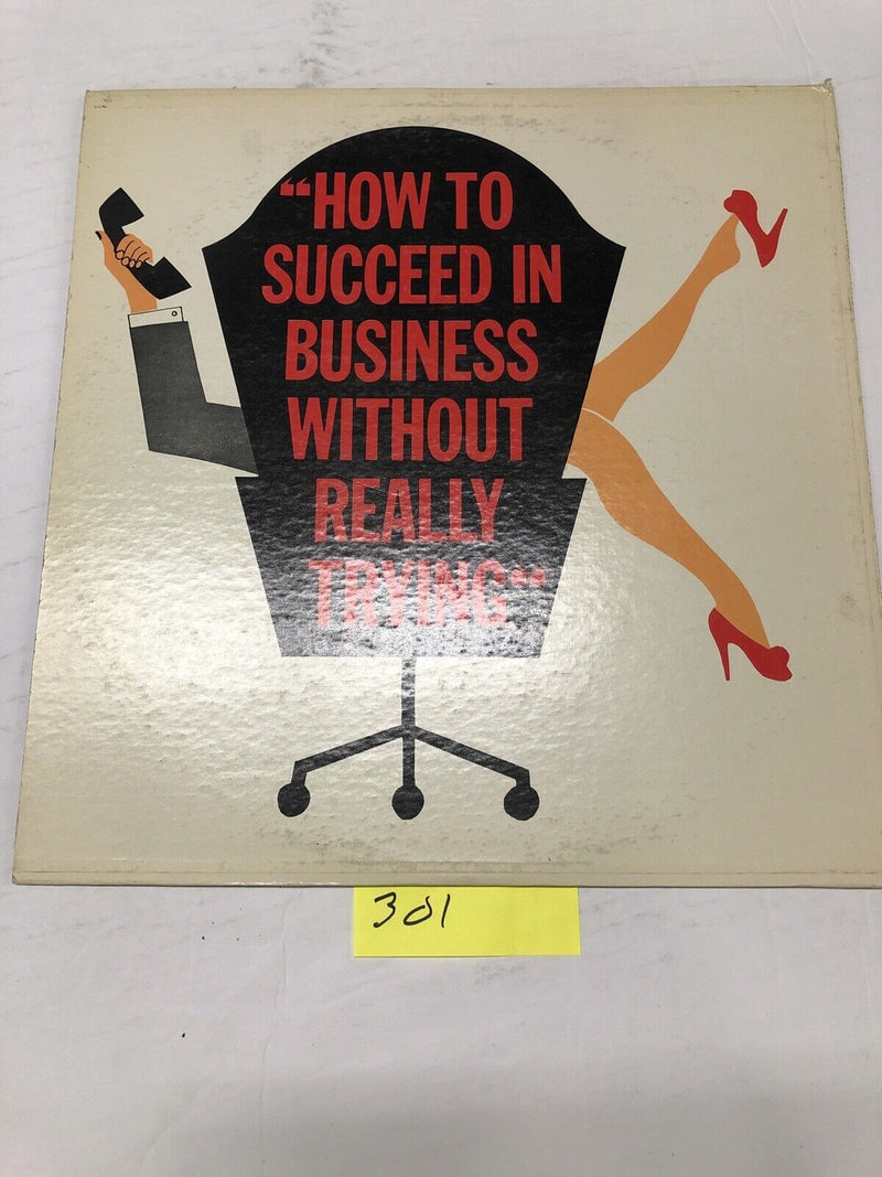 How To Succeed In Business ... Broadway Cast Recording Vinyl  LP Album
