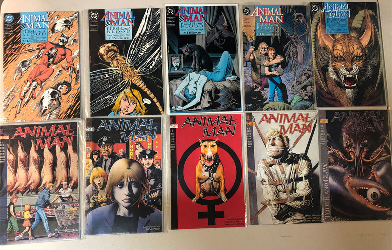 Animal Man (1988) #1-89 Missing #5 Dc Comics VF/NM Incomplete Set